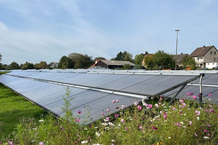 Solarthermie in Stralsund bei den Stadtwerken
