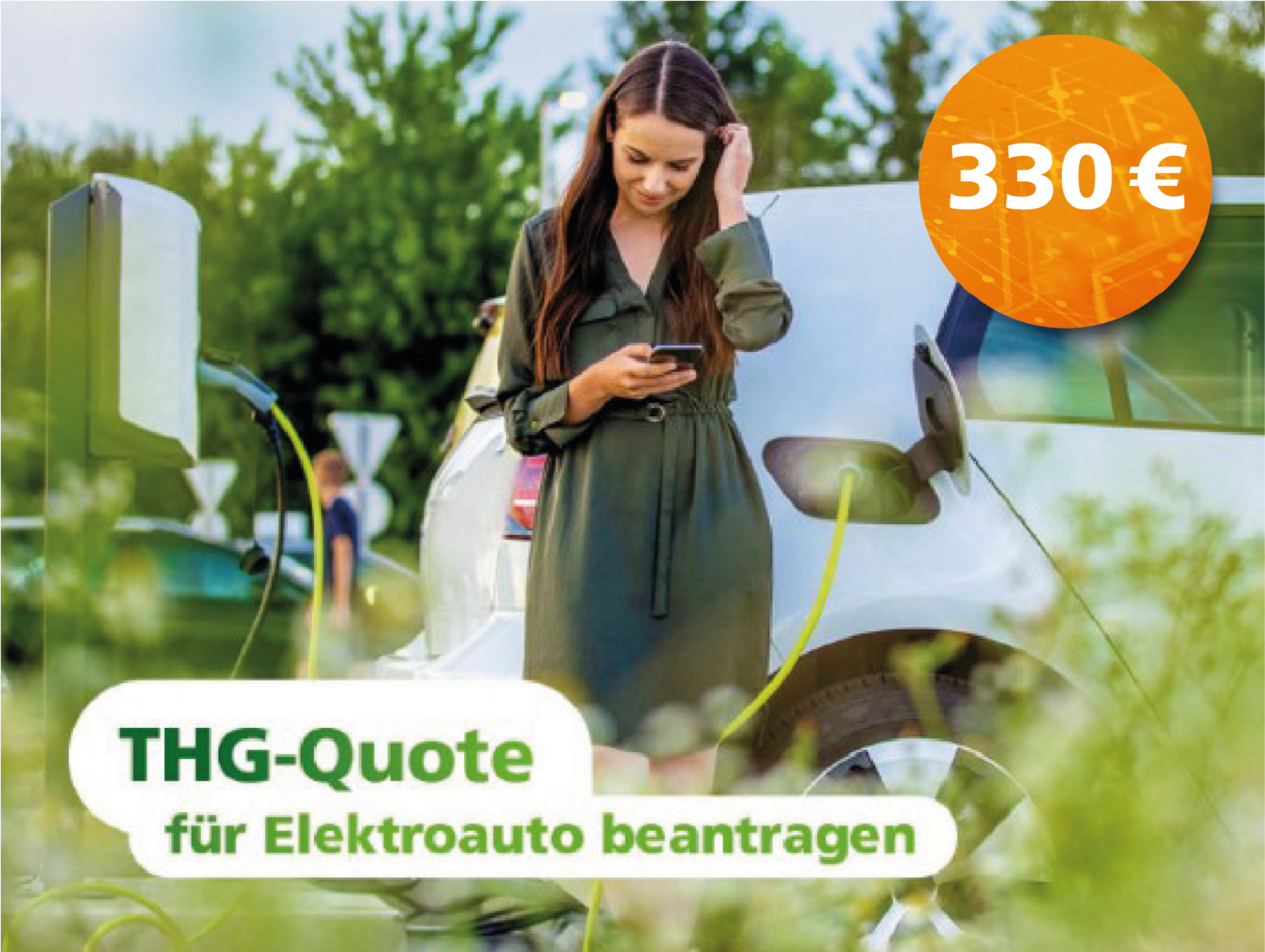 330 Euro THG-Quote für Elektroauto beantragen