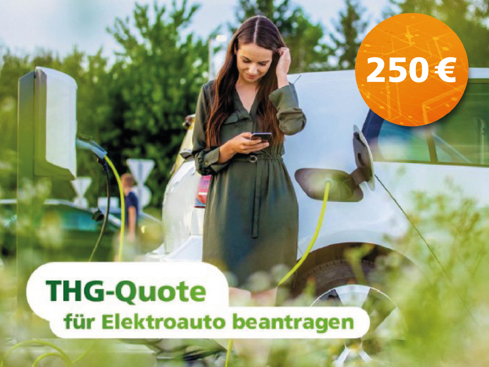 250 Euro THG-Quote für Elektroauto beantragen