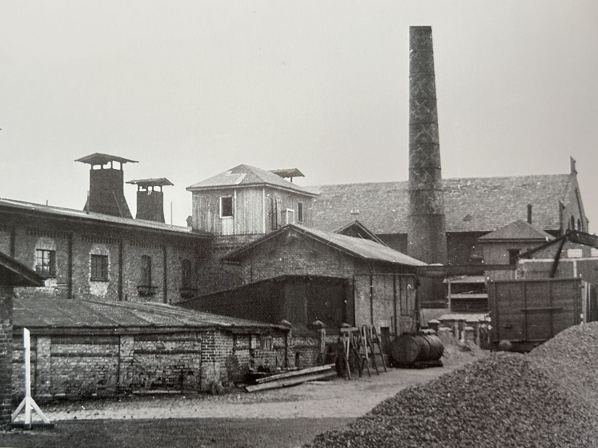 Gasversorgung in Stralsund - Gaswerk um 1945