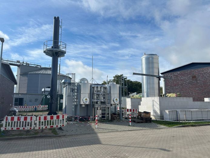 BHKW wird bei der REWA in Stralsund errichtet