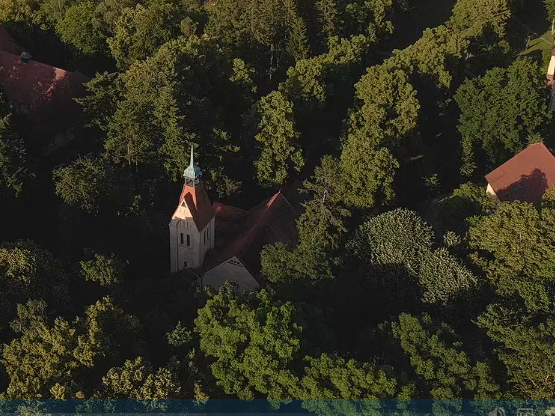 Historische Klinikumskirche in Stralsund als Veranstaltungsort der Kammerkonzerte