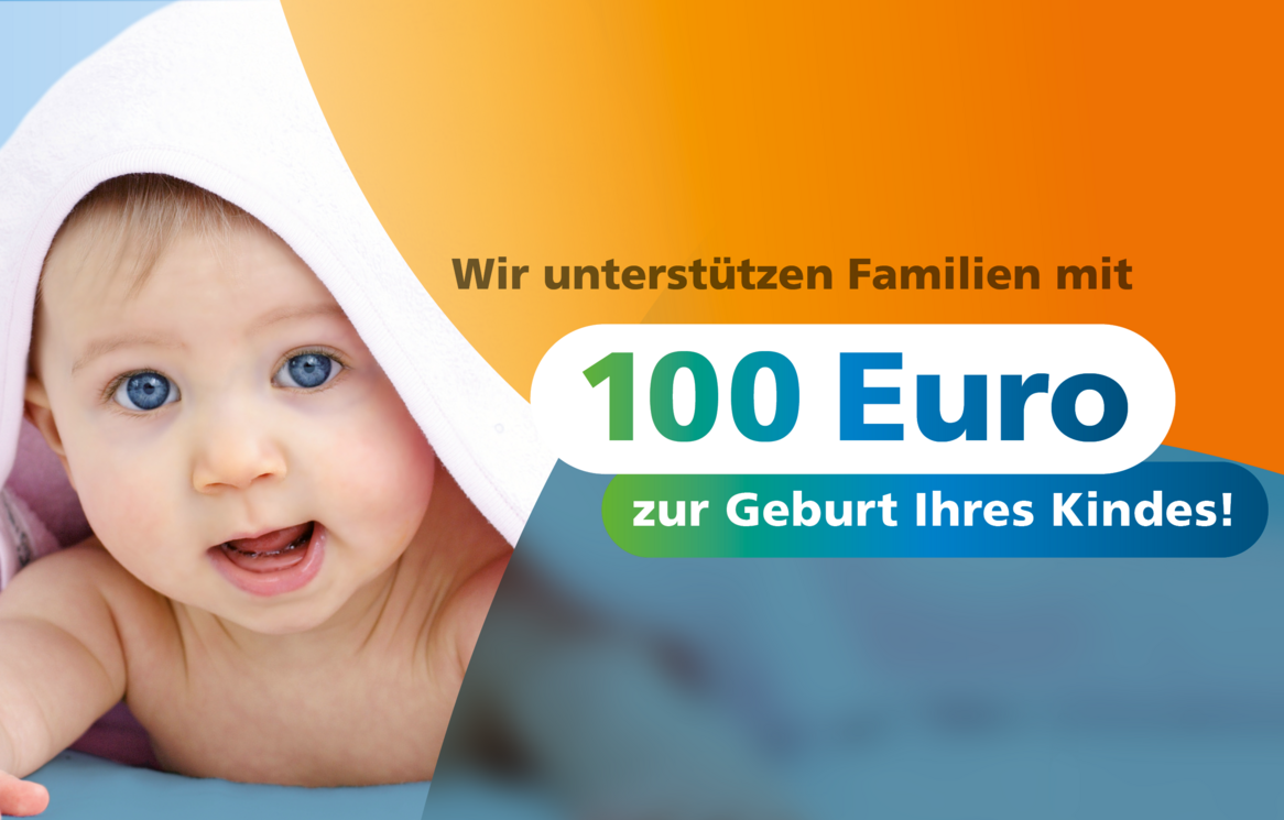 100 Euro für Neugeborene als Stromkunde der Stadtwerke Stralsund