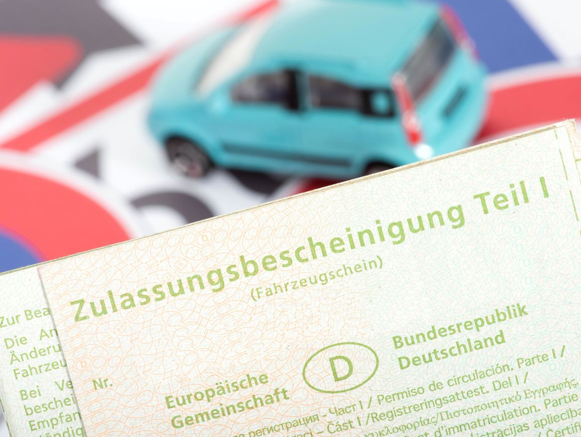 Zulassungsbescheinigung Fahrzeug - Stadtwerke Stralsund