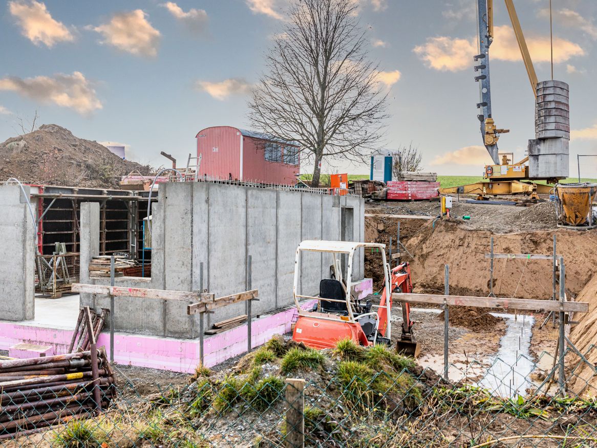 Baustrom für Hausbau Hansestadt Stralsund - Rohbau