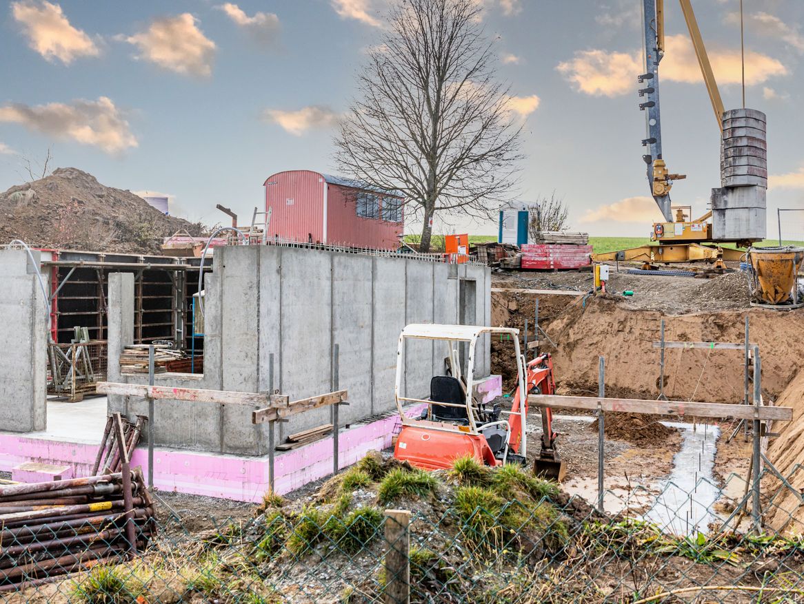 Baustrom für Hausbau Hansestadt Stralsund - Rohbau