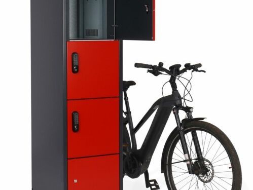 E-Bike-Ladestation in Stralsund, Rügen, Zingst