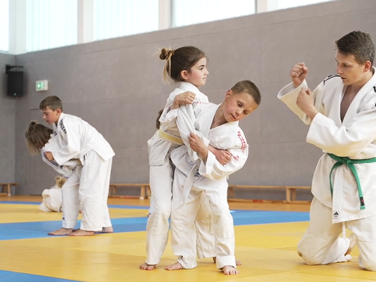 Stralsunder Judo Club, Kinder beim Training 