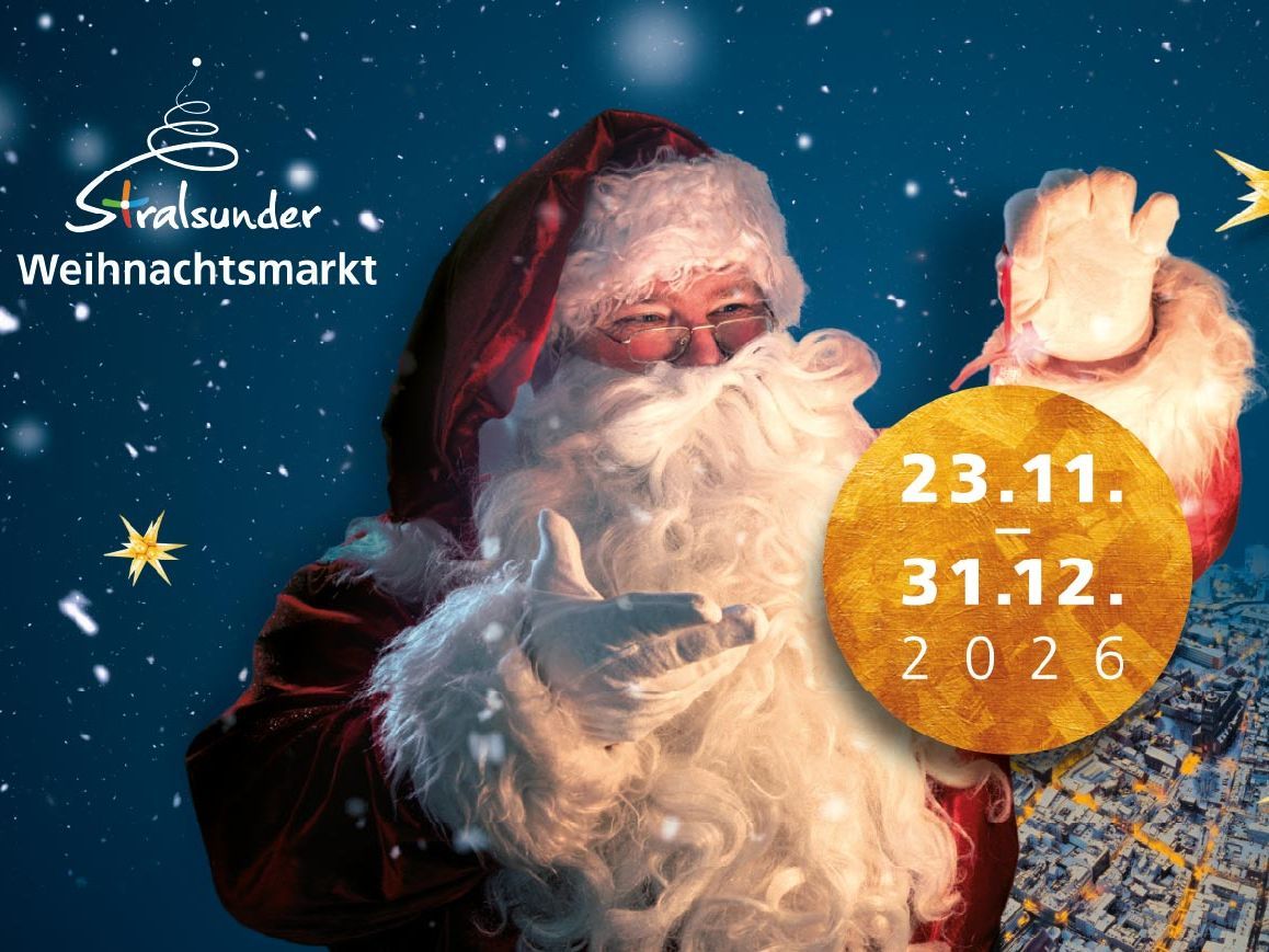 Stralsunder Weihnachtsmarkt vom 23.11.2026 bis 31.12.2026