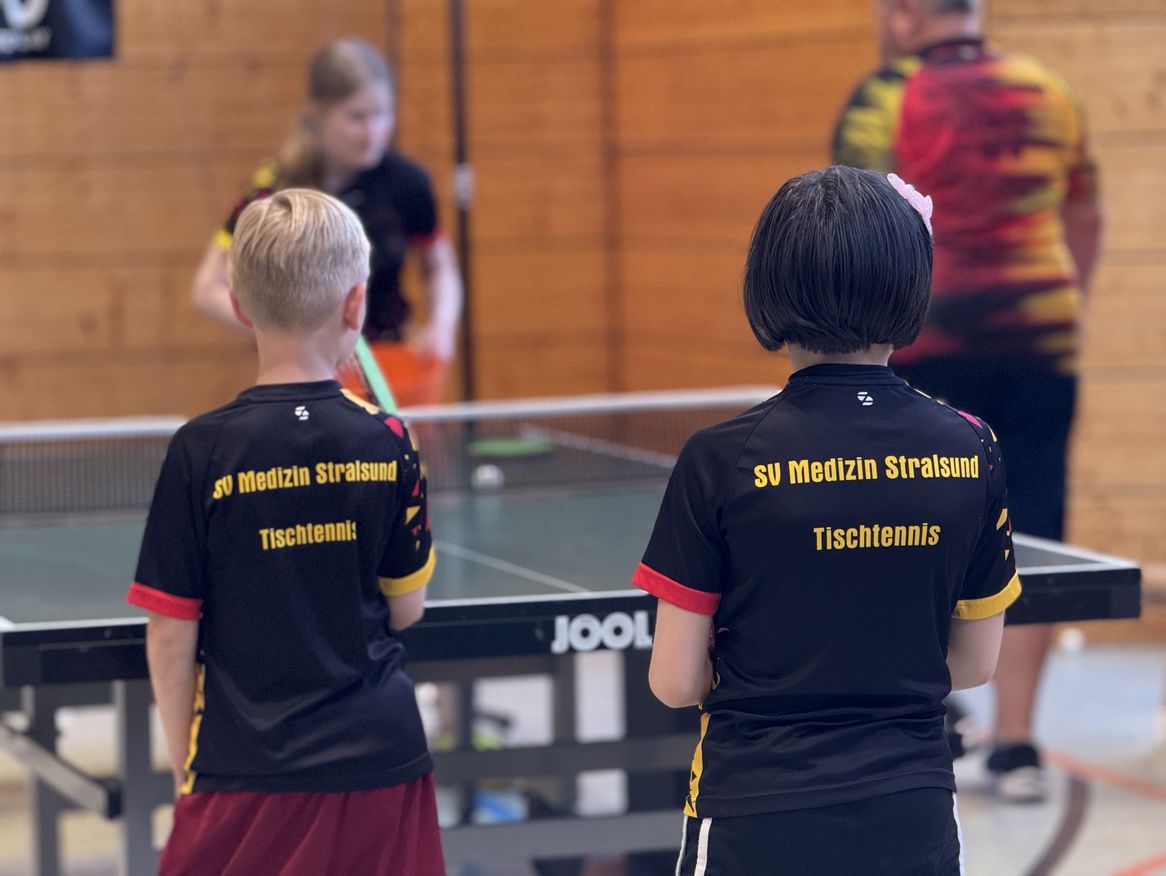 Beim SV Medizin Stralsund e.V. trainieren Erwachsene und Kinder erfolgreich Tischtennis in Stralsund.