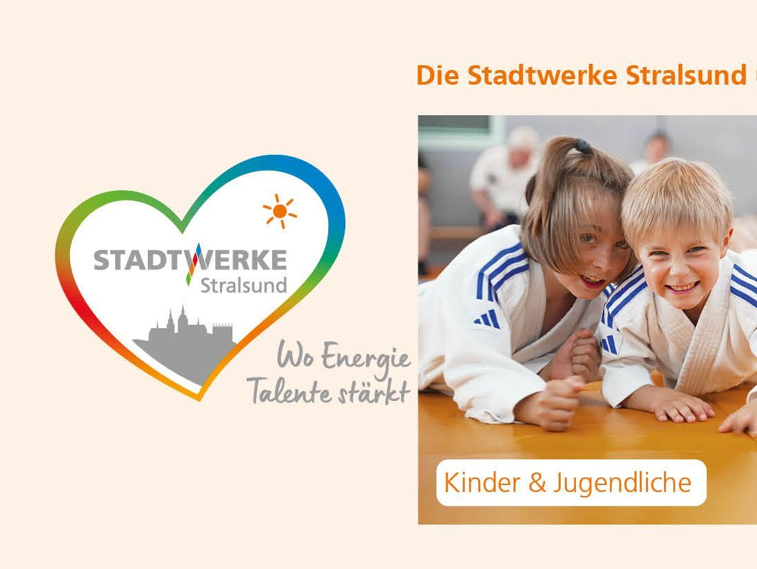 Gut für Stralsund und die Region. Stadtwerke unterstützen Vereine.