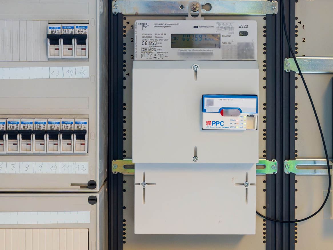 Moderne Messeinrichtung - Intelligentes Messsystem | SWS Netze GmbH