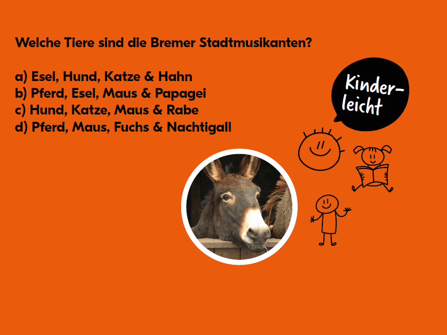 Esel Theaterquiz Stralsund