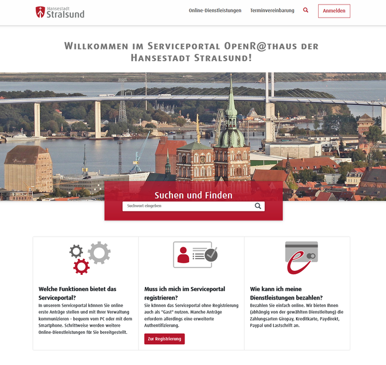 Webseite OpenRathaus