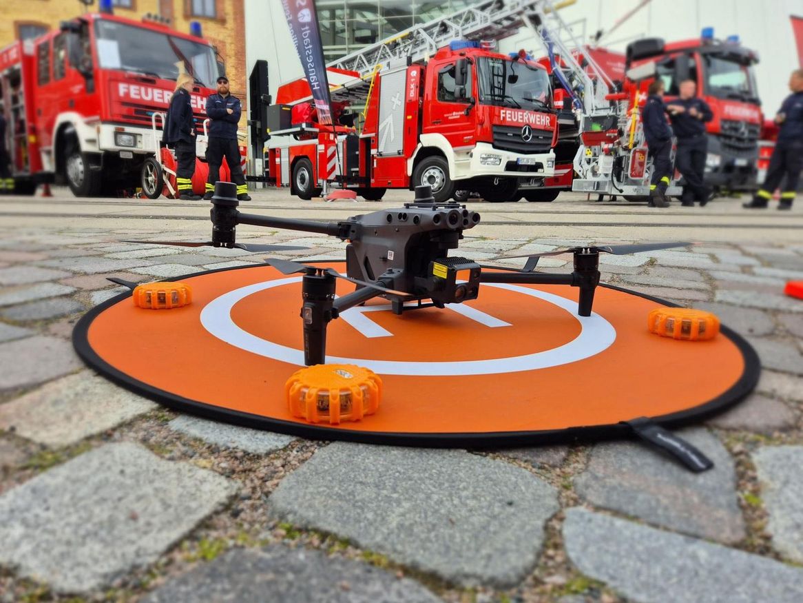 Drohne im Einsatz: Neue Wege der Warntechnologie